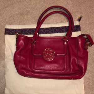 Magenta Tory Burch Bag/Purse